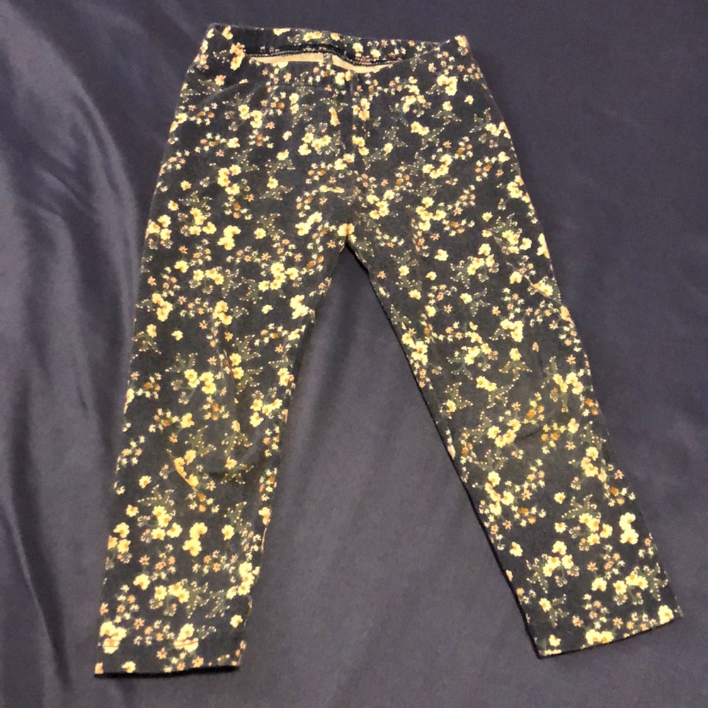Old Navy 3T floral leggings